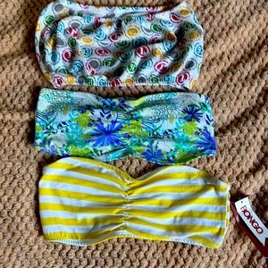 Set of 3 size M crop tops